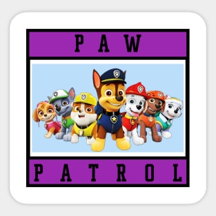 paw patrol Sticker